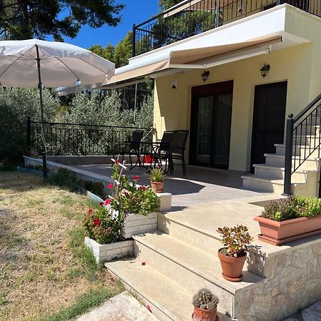 Epavli Xenia Pefkochori-Paliouri 50M Apartment Bagian luar foto